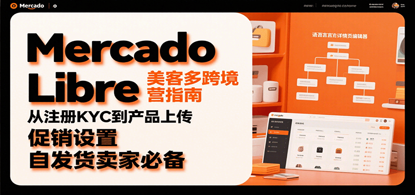 fy19429期-Mercado Libre 美客多跨境运营指南：从注册KYC到产品上传、促销设置，自发货卖家必备