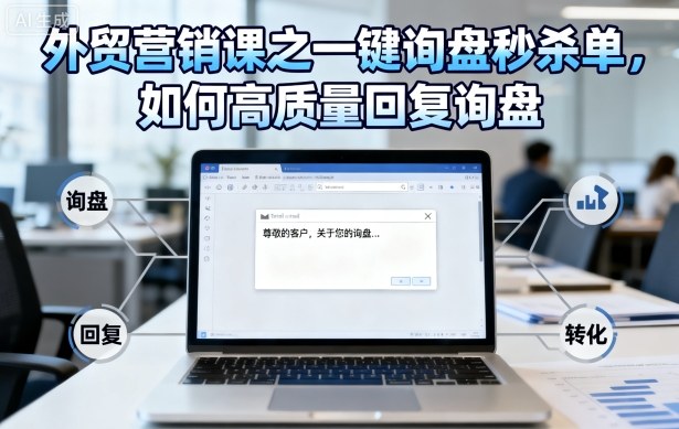 mp39997期-外贸营销课之一键询盘秒杀单，如何高质量回复询盘