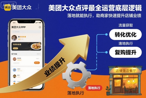 mp41691期-美团大众点评最全运营底层逻辑，落地就能执行，助商家快速提升店铺业绩