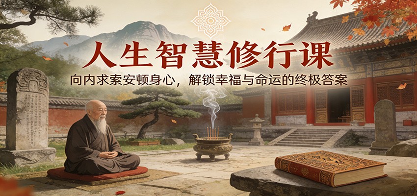 fy21728期-人生智慧修行课：向内求索安顿身心，解锁幸福与命运的终极答案