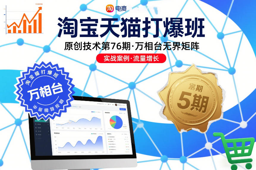 mp44808期-淘宝天猫打爆班原创技术第76期，万相台无界矩阵