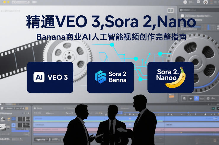 mp44976期-精通VEO 3，Sora 2，Nano Banana商业AI人工智能视频创作完整指南