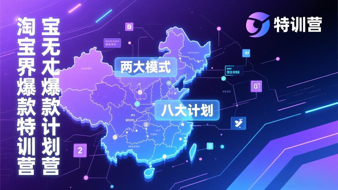 （17226期）淘宝无界爆款训练营：2026年1月杭州线下高端集训课，3天构建两大模式八大计划体系