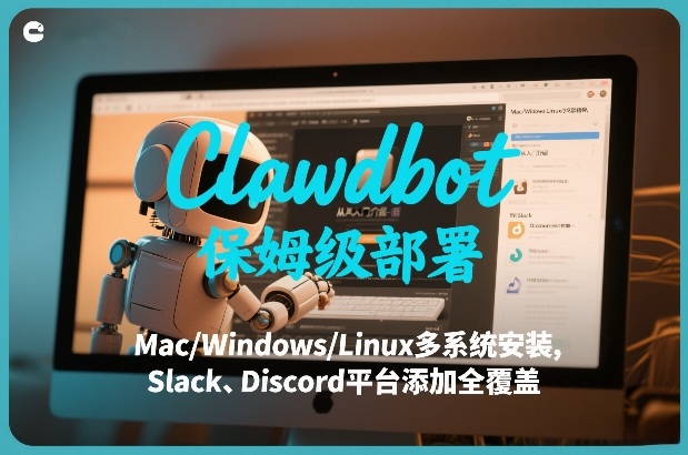 Clawdbot保姆级部署，从入门介绍、Mac/Windows/Linux多系统安装，到Slack、Discord平台添加全覆盖-800资源网