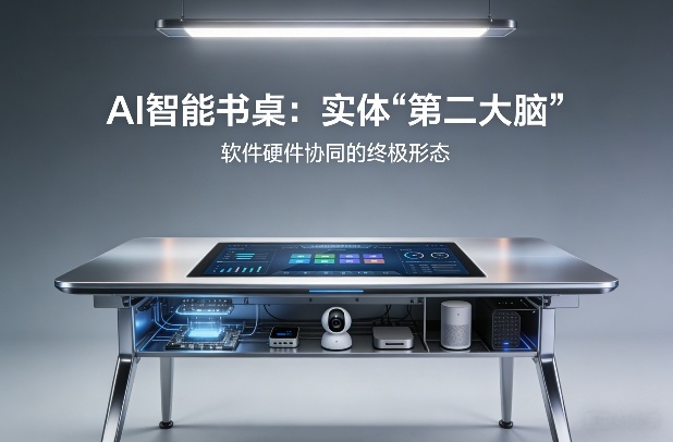 AI智能书桌搭建，构建你的实体“第二大脑”，软件硬件协同的终极形态-800资源网