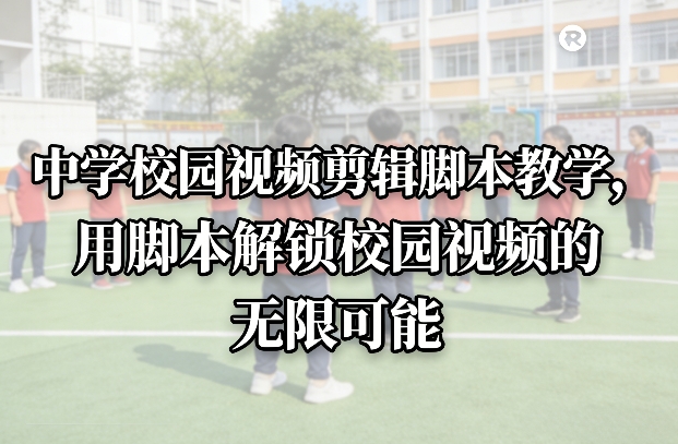 中学校园视频剪辑脚本教学，用脚本解锁校园视频的无限可能-800资源网