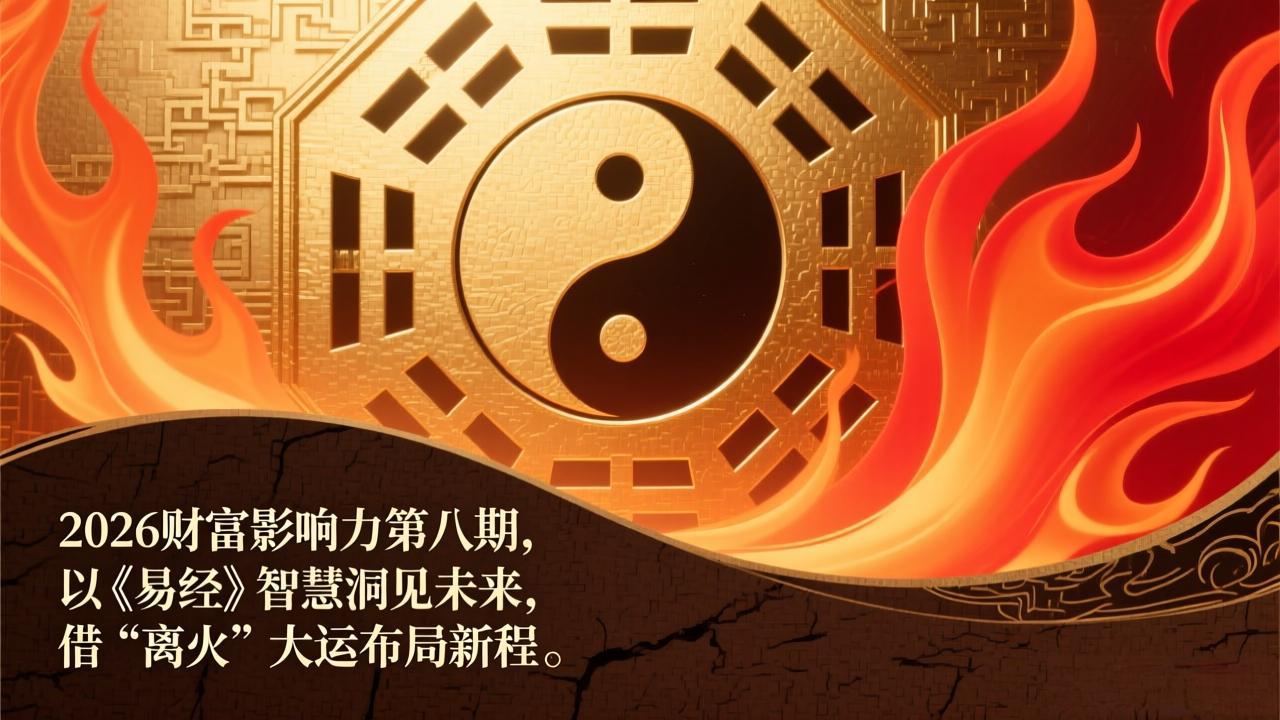2026财富影响力第八期,以《易经》智慧洞见未来,借“离火”大运布局新程-800资源网