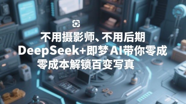 不用摄影师、不用后期,DeepSeek+即梦AI带你零成本解锁百变写真!-800资源网