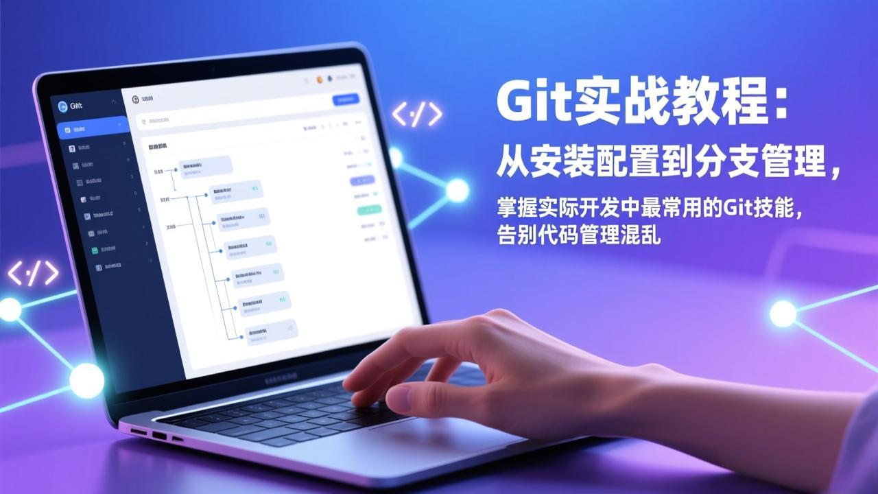 Git实战教程：从安装配置到分支管理，掌握实际开发中最常用的Git技能，告别代码管理混乱-800资源网
