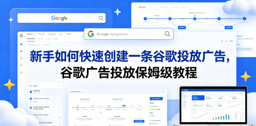 新手如何快速创建一条谷歌投放广告，谷歌广告投放保姆级教程-800资源网