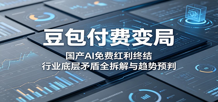 豆包付费变局：国产AI免费红利终结，行业底层矛盾全拆解与趋势预判-800资源网