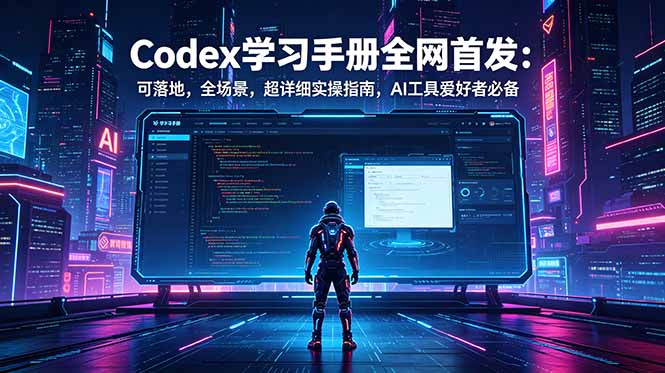 Codex学习手册全网首发:可落地,全场景,超详细实操指南,AI工具爱好者必备-800资源网