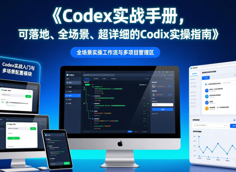 Codex实战手册，可落地、全场景、超详细的Codex实操指南-800资源网