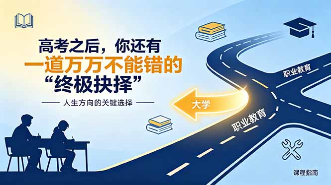 付费文章:高考之后,你还有一道万万不能错的“终极抉择”-800资源网