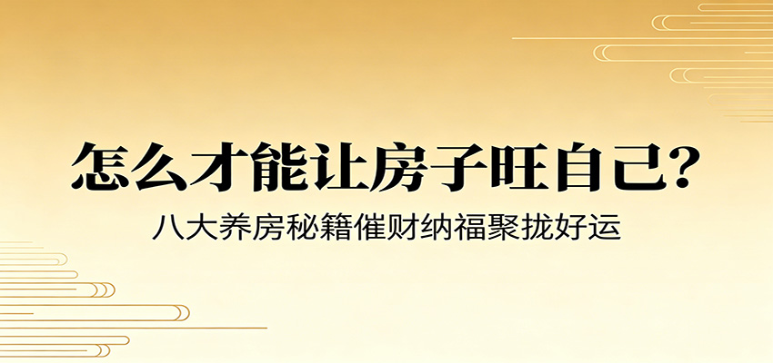 付费文章《怎么才能让房子旺自己？》八大养房秘籍催财纳福聚拢好运-800资源网
