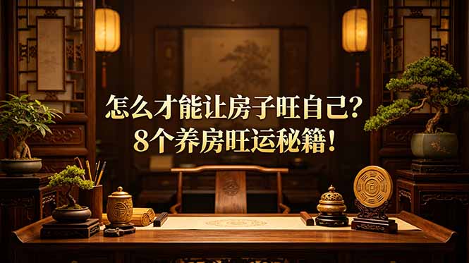 付费文章：怎么才能让房子旺自己？8个养房旺运秘籍！-800资源网