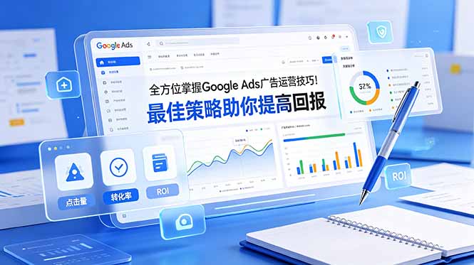 全方位掌握 Google Ads 广告运营技巧！最佳策略助你提高回报【原创双语字幕】-800资源网
