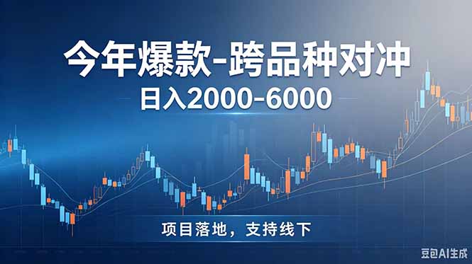 跨品种最新对冲震撼首发！日收益2000-6000+，项目绿色长久，安全稳健，合规靠谱，可批量放大-800资源网