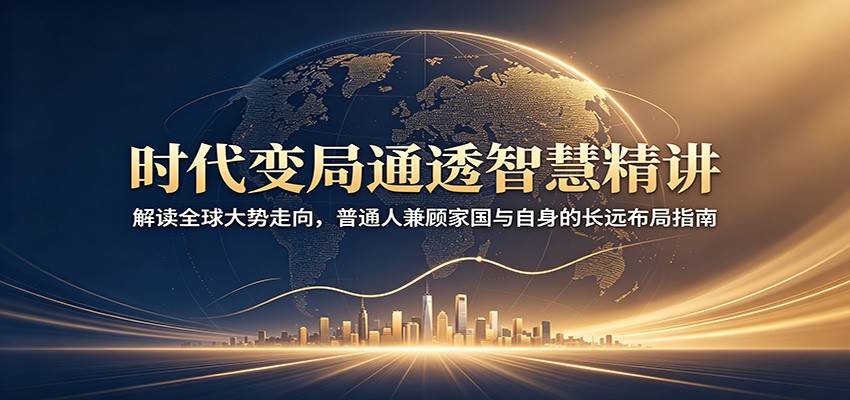 时代变局通透智慧精讲：解读全球大势走向，普通人兼顾家国与自身的长远布局指南-800资源网