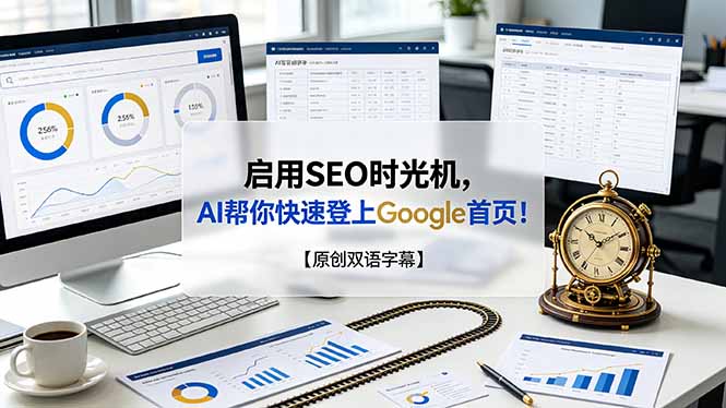启用SEO时光机,AI帮你快速登上Google首页!【原创双语字幕】