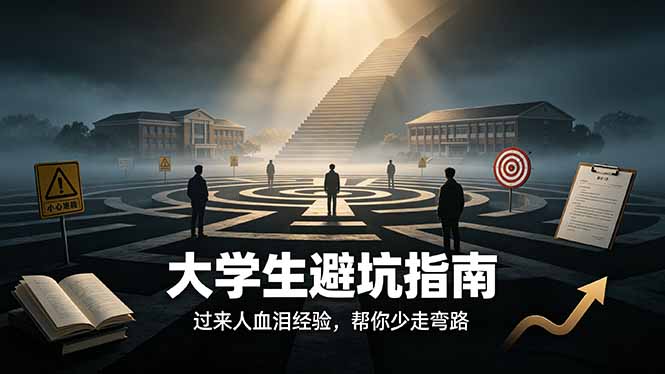 付费文章：大学生避坑指南 ，过来人血泪经验，帮你少走弯路-800资源网