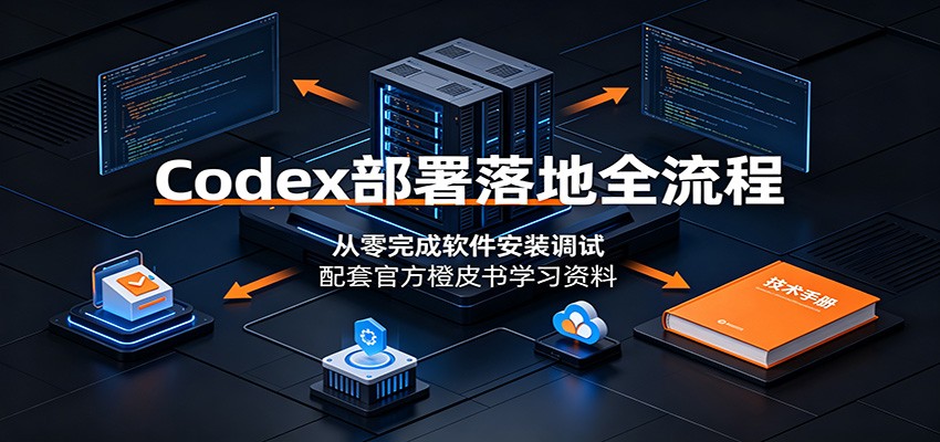 Codex部署落地全流程:从零完成软件安装调试,配套官方橙皮书学习资料-800资源网