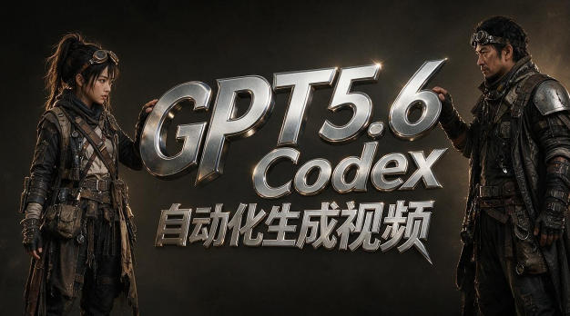 GPT5.6+Codex自动化视频生成:提示词设计×角色设定×封面海报×工作流思路,高效产出AI视频-800资源网