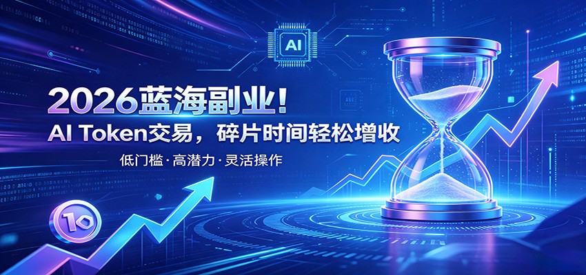 AI Token算力赛道!普通人可入局的数字副业,零门槛快速起步-800资源网