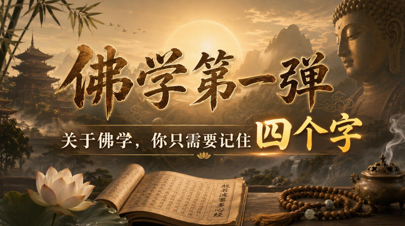 付费文章：佛学第一弹，关于佛学，你只需要记住四个字-800资源网