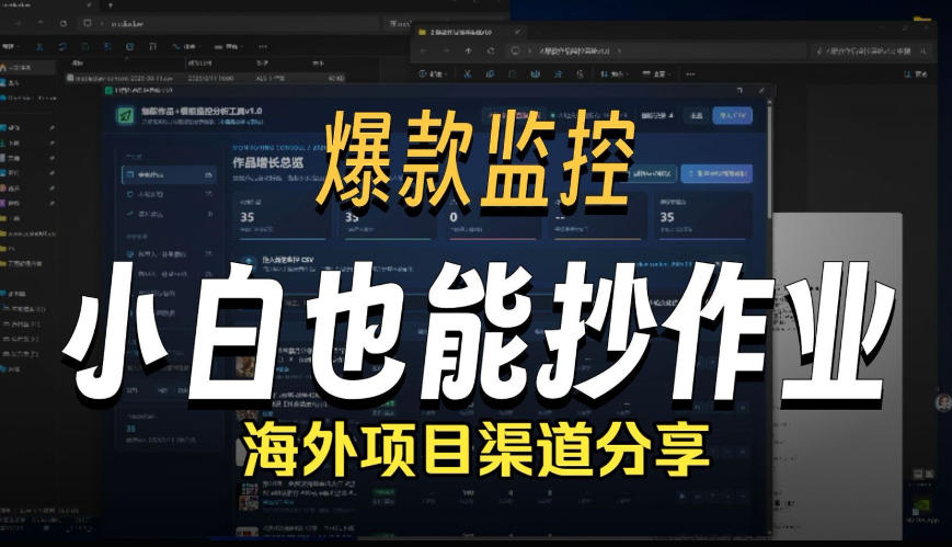 抖音爆款数据监控工具_海外网盘拉新渠道-800资源网